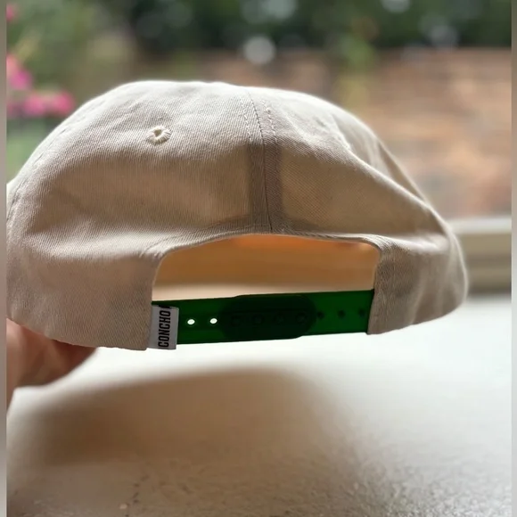 Concho ATX Cactus Rope Hat Beige Snapback Cap Austin USA - Picture 3 of 5